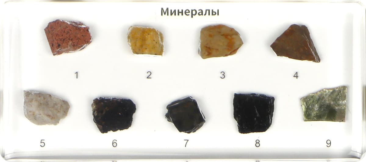 Минералы (коллекция образцов)
